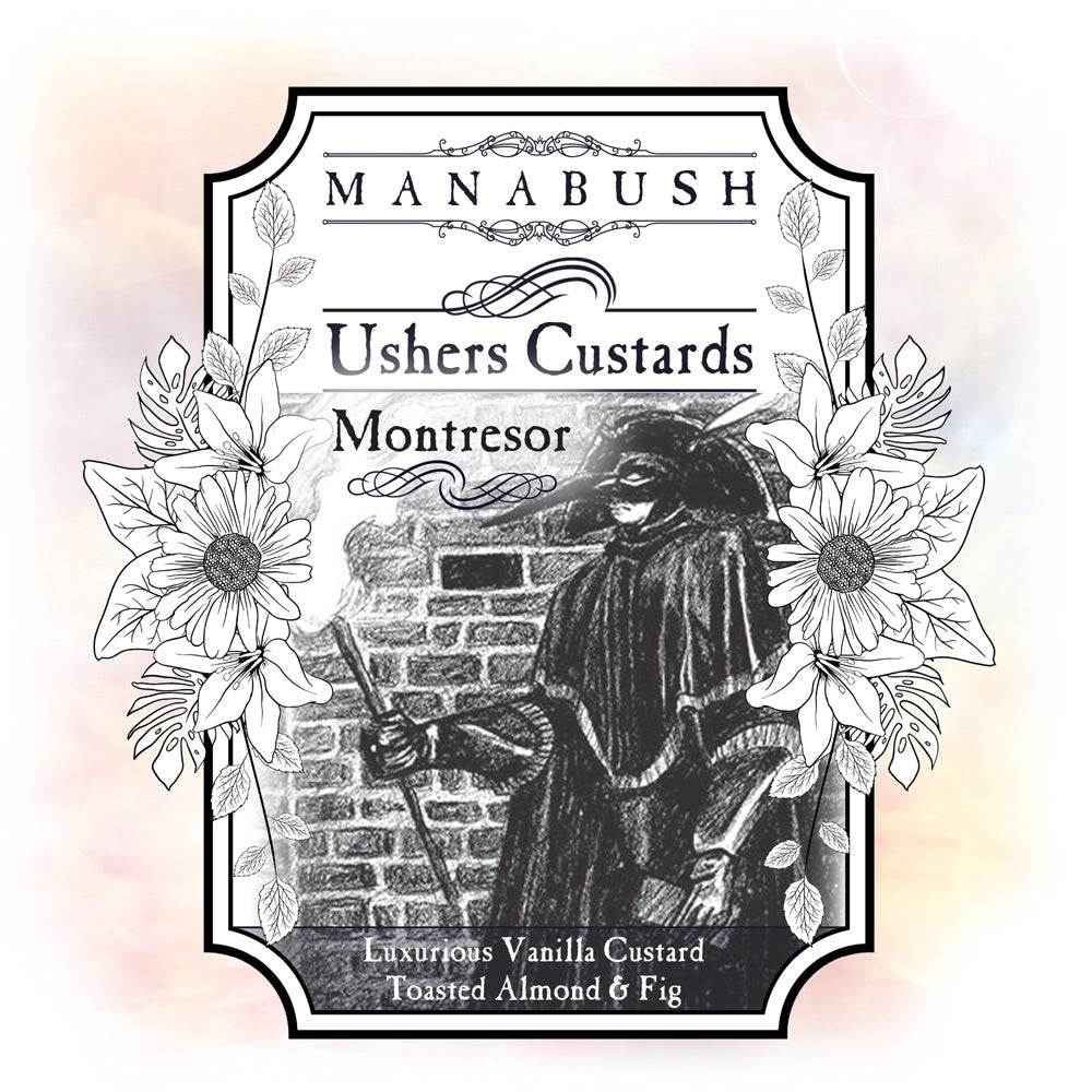 Montresor - Rich all-day custard and tobacco vape liquid by Manabush