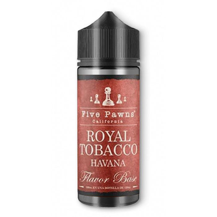 Royal Tobacco Havana - 100ml Shortfill By Five Pawns - Manabush Eliquid - Tobacco E - liquid and Vape Juice