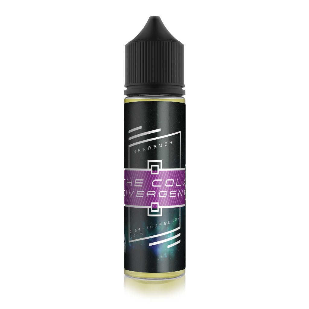 2.06: Raspberry Cola - Fresh Raspberry Flavored Traditional Cola - Cola Divergent Range - Manabush Eliquid - Tobacco E-liquid and Vape Juice