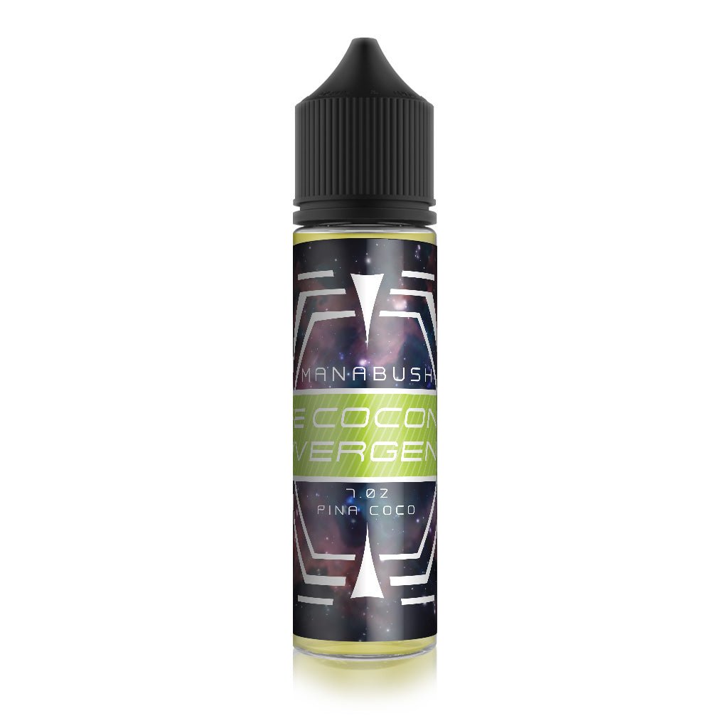 7.02: Pina Coco - Coconut Milk and Pineapple Shortfill Eliquid - Manabush Eliquid - Tobacco E-liquid and Vape Juice
