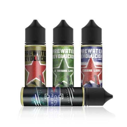 The "All The Rum" Range Shortfill Pack By Manabush - Manabush Eliquid