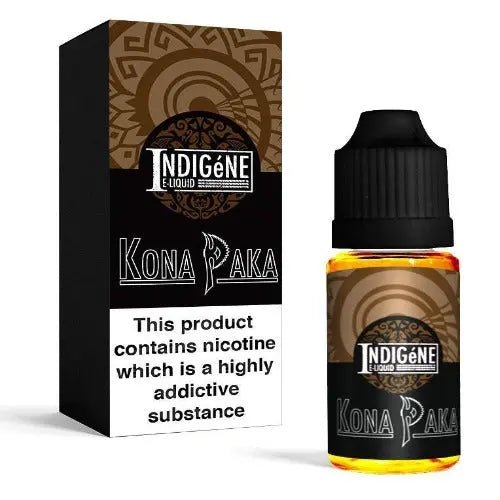 Kona Paka 10ml Coffee Tobacco E-liquid - Manabush Eliquid - Tobacco E-liquid and Vape Juice