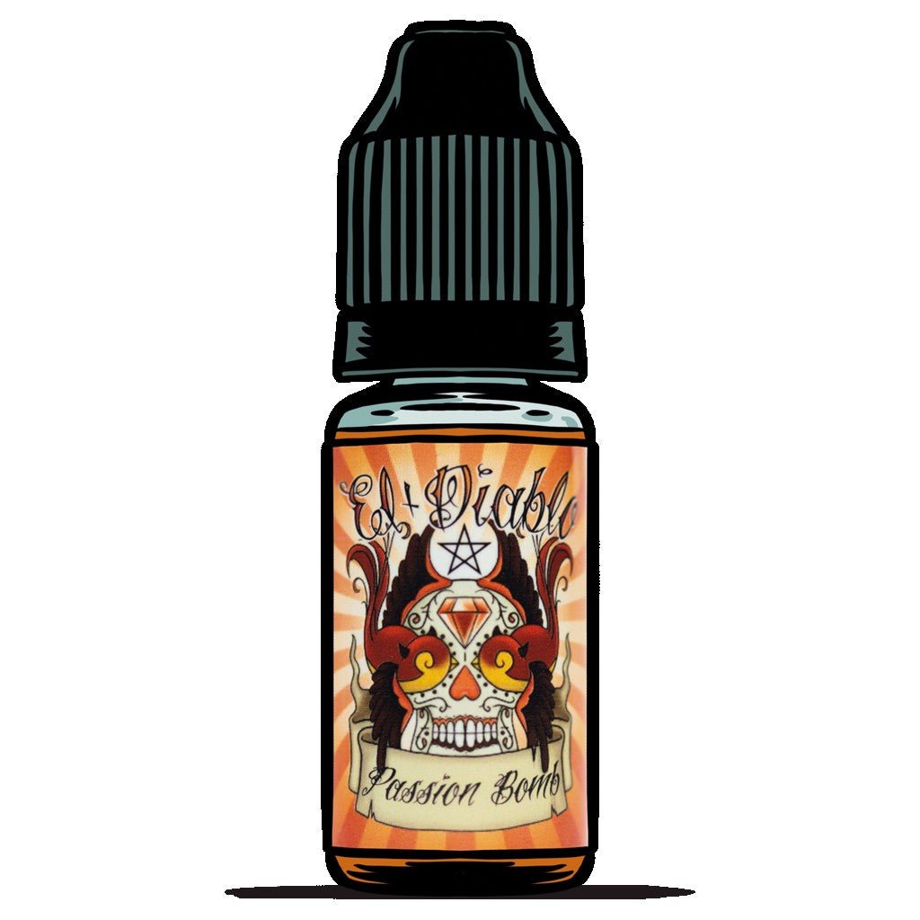 Passion Bomb - El Diablo - Manabush Eliquid - Tobacco E-liquid and Vape Juice