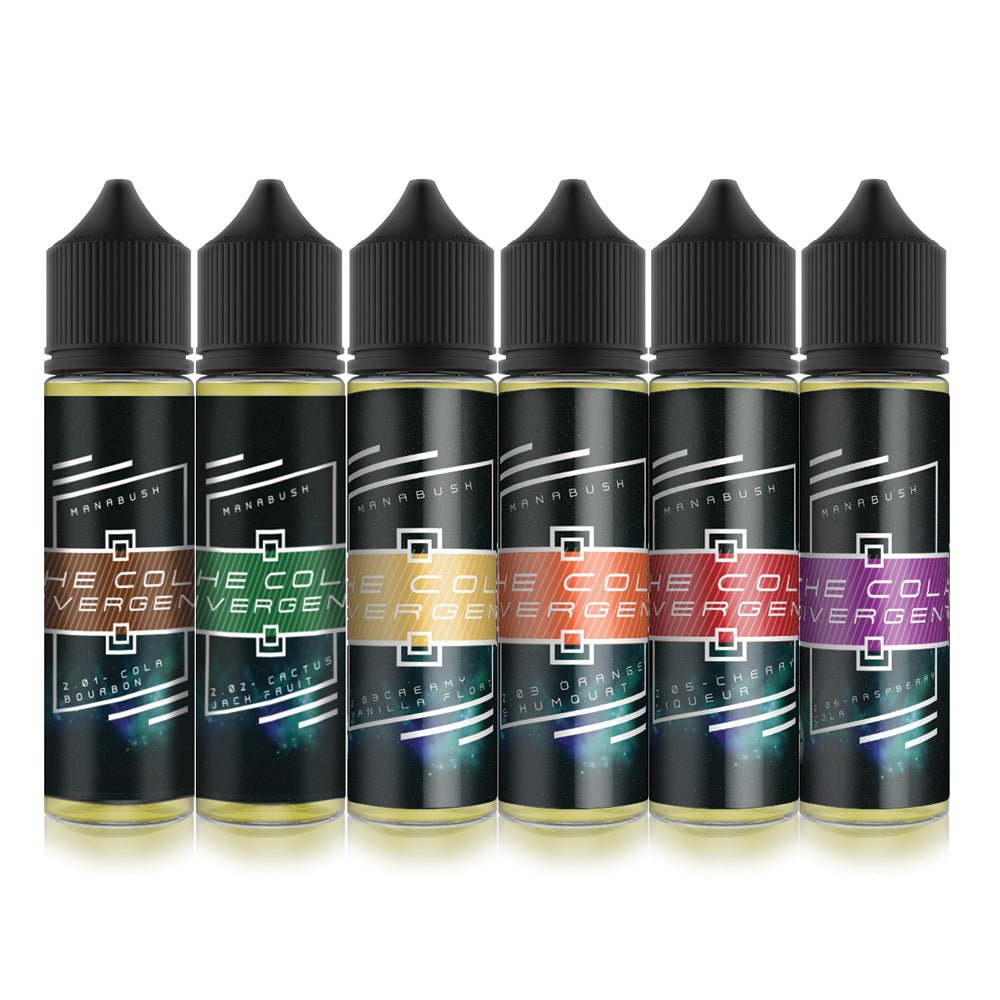 The Cola Divergent - The Full Range Of UK Cola Eliquids from Manabush - Manabush Eliquid