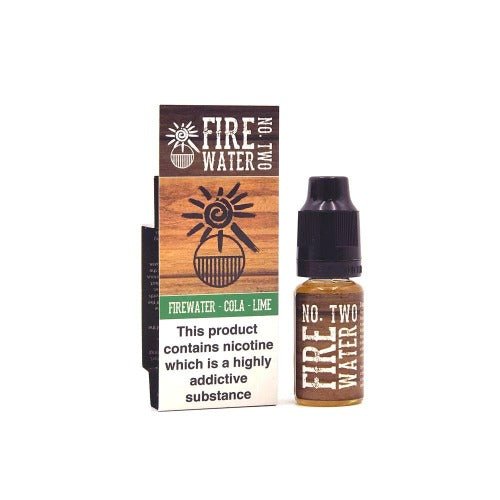 Firewater No.2 - Tobacco, Bourbon, Cola and Lime UK Eliquid - Manabush Eliquid - Tobacco E-liquid and Vape Juice
