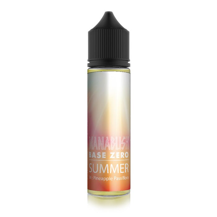 Pineapple Passiflora E-liquid - A Tropical Blend of Pineapple and Passion Fruit - Manabush Eliquid - Tobacco E-liquid and Vape Juice