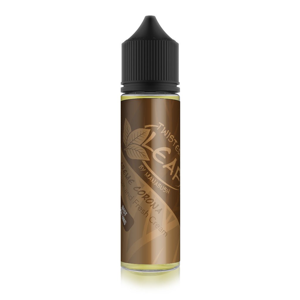 Creme Corona: Decadent Cigar Tobacco E-Liquid with Vanilla Cream Manabush Eliquid - Tobacco E-liquid and Vape Juice Creme Corona: Decadent Cigar Tobacco E-Liquid with Vanilla Cream Manabush Eliquid - Tobacco E-liquid and Vape Juice