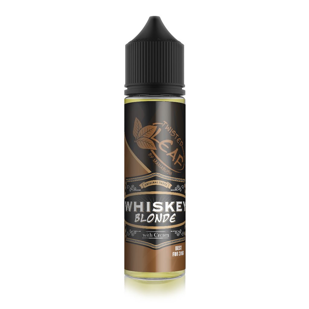 Whiskey Blonde: Sweet Blonde, Whiskey, and Cream - Manabush Eliquid - Manabush Eliquid - Tobacco E-liquid and Vape Juice