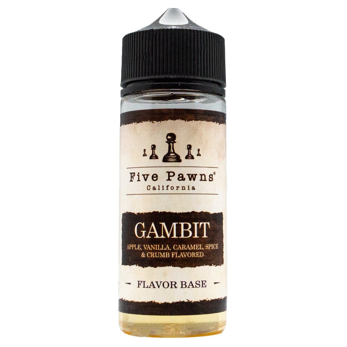 Gambit 100ml Shortfill By Five Pawns - Manabush Eliquid - Tobacco E-liquid and Vape Juice