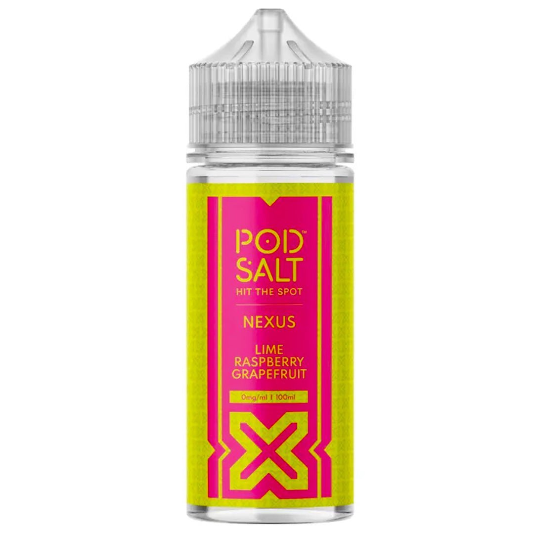 Lime Raspberry Grapefruit 100ml Shortfill By Pod Salt Nexus - Manabush Eliquid - Tobacco E-liquid and Vape Juice