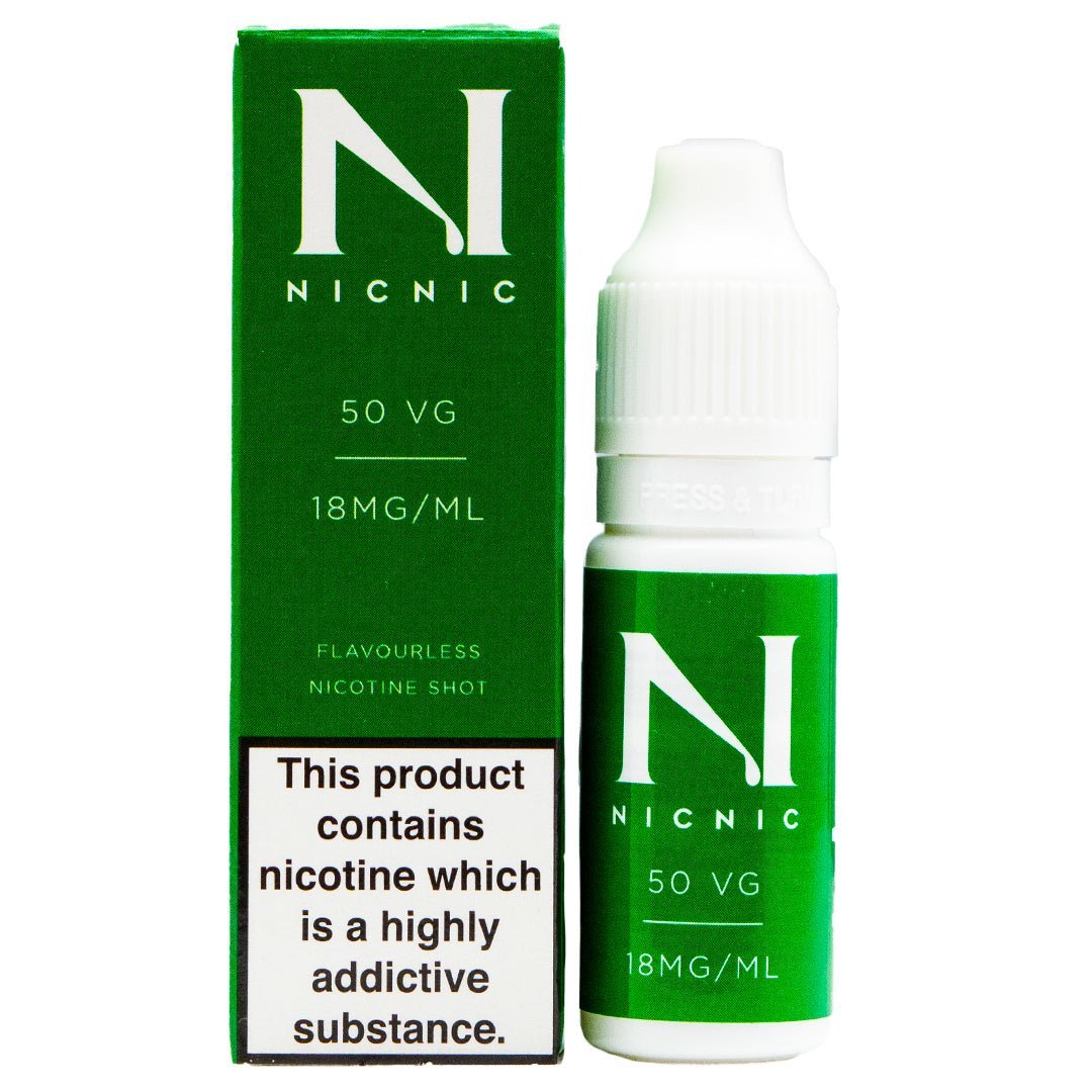 50/50 18mg Nic Shot - Manabush Eliquid - Tobacco E-liquid and Vape Juice