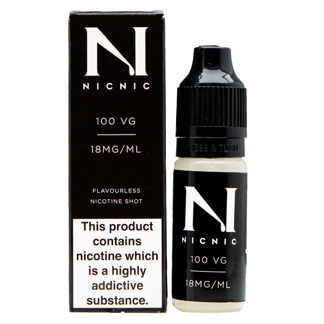100% VG 18mg Nic Shot - Manabush Eliquid - Tobacco E-liquid and Vape Juice