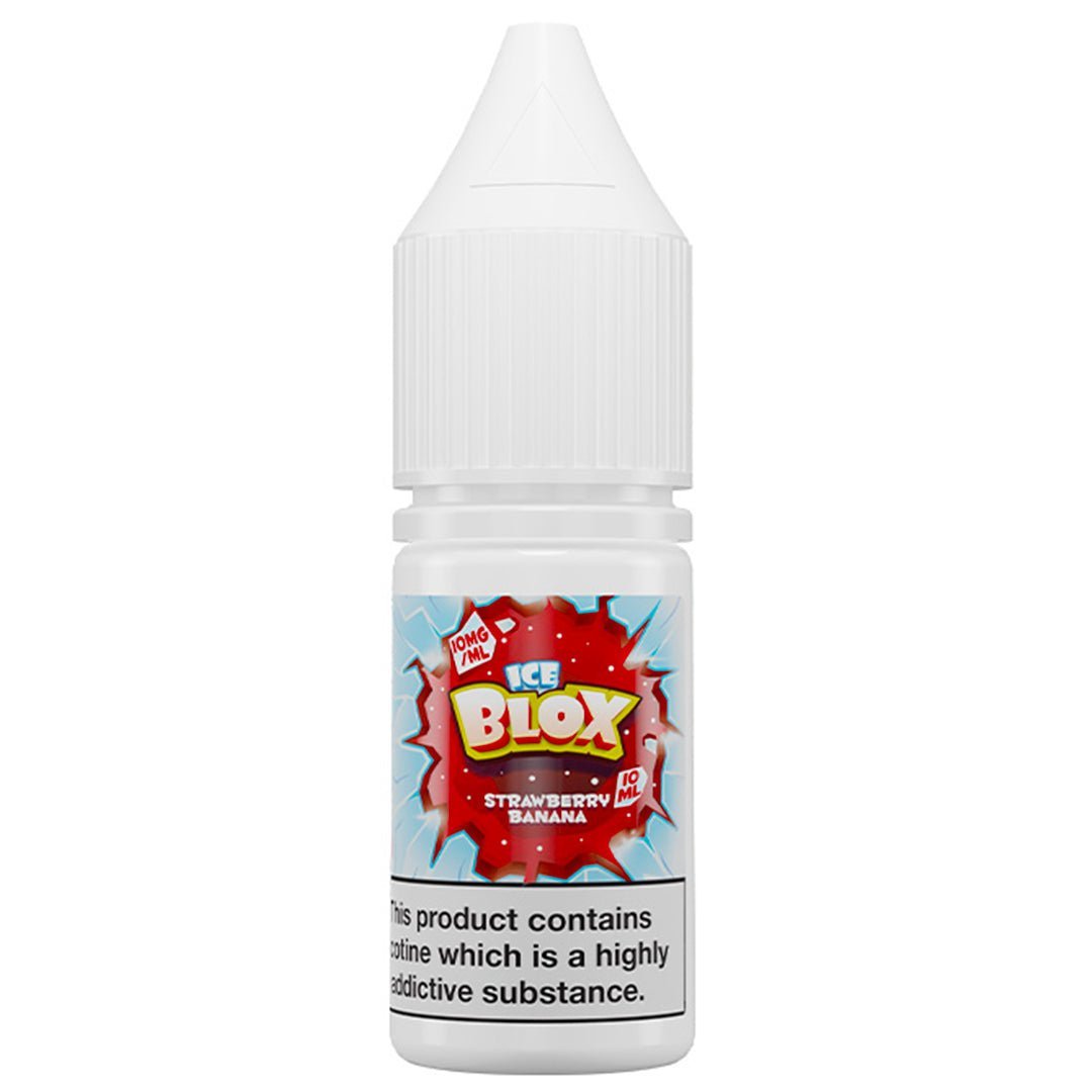 Strawberry Banana Ice 10ml Nic Salt By Ice Blox - Manabush Eliquid