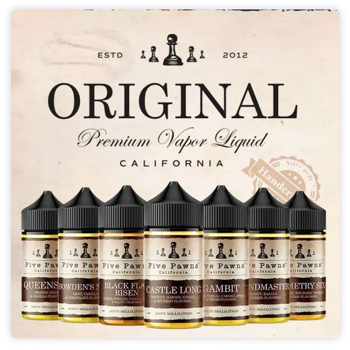 Five Pawns - Premium USA E-liquid