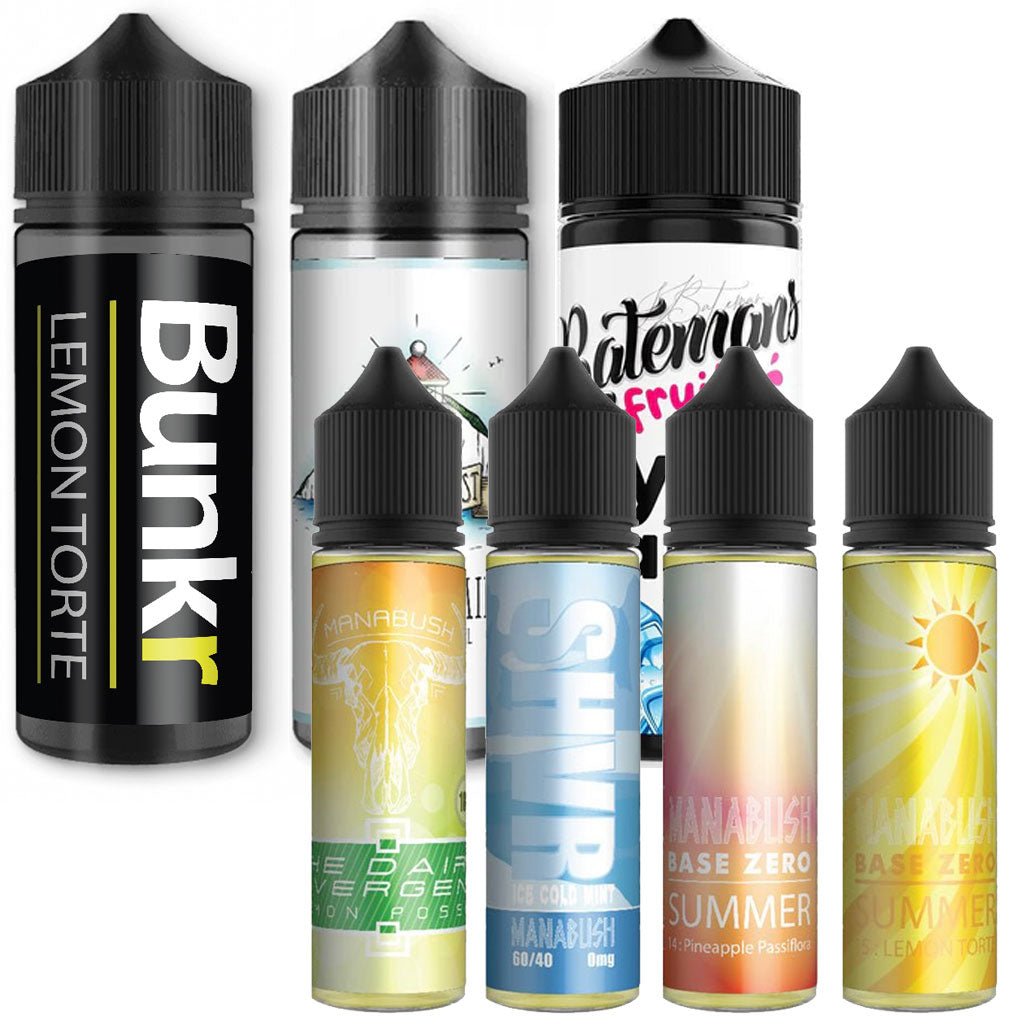 2024 Summer Bundle - Manabush Eliquid - Tobacco E - liquid and Vape Juice