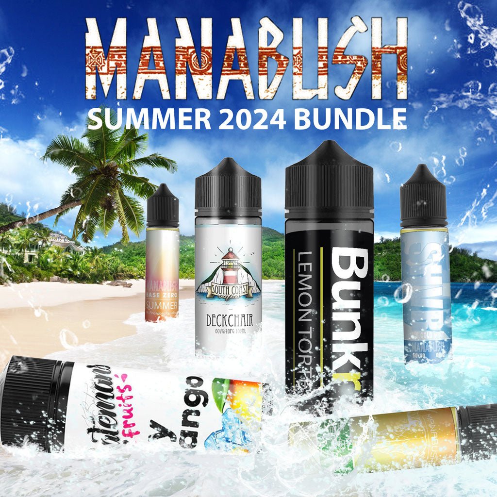 2024 Summer Bundle - Manabush Eliquid - Tobacco E - liquid and Vape Juice