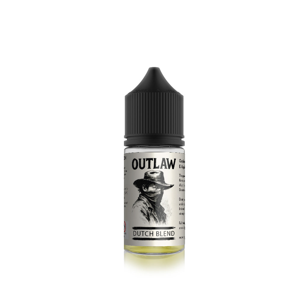 Outlaw DIY - Leaf - Dutch Blend, Dutch style rolling tobacco with hints of fig - 10ml Long-fill concentrate in a 30ml bottle | Manabush