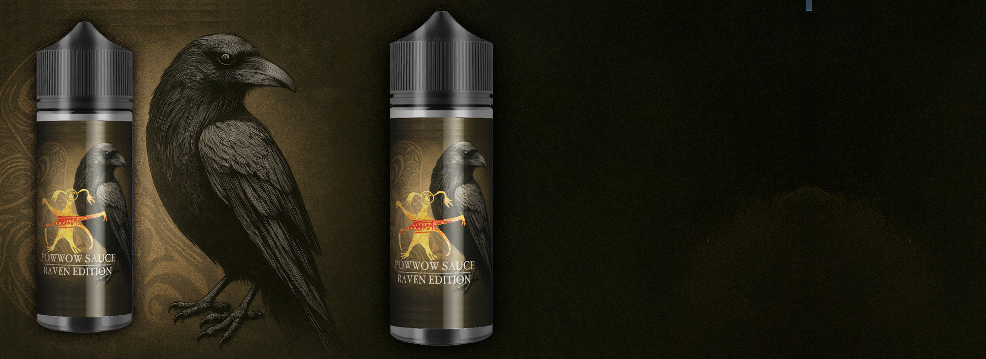Limited Edition Powwow Sauce - Raven Edition 100ml Shortfill