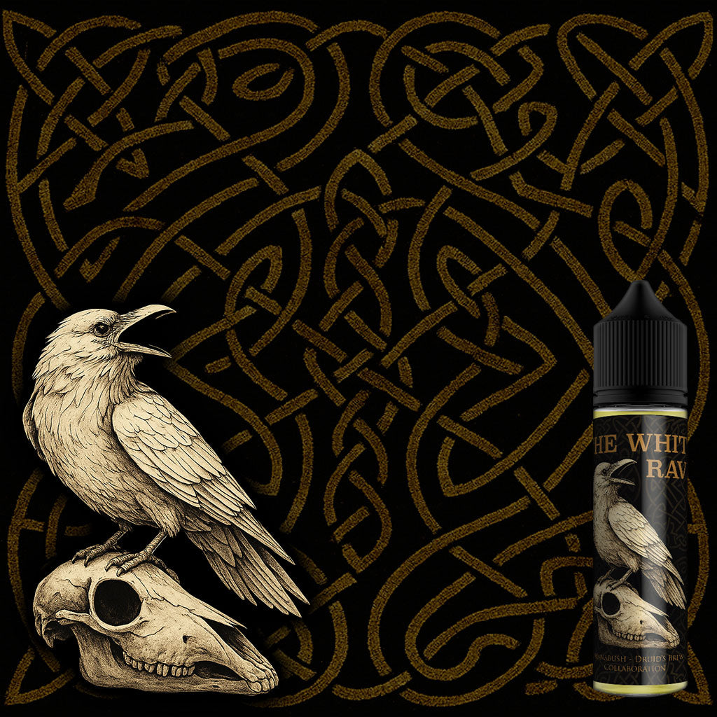 Shamanically Blended tobacco and custard by the Druids Brew and Manabush