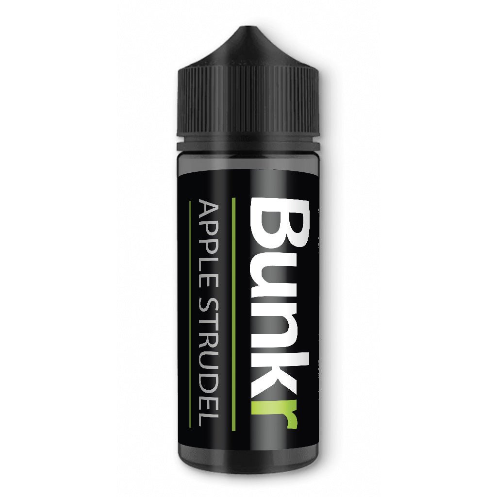 Bunkr - Apple Strudel 100ml Shortfill by Manabush - Manabush Eliquid - Tobacco E-liquid and Vape Juice