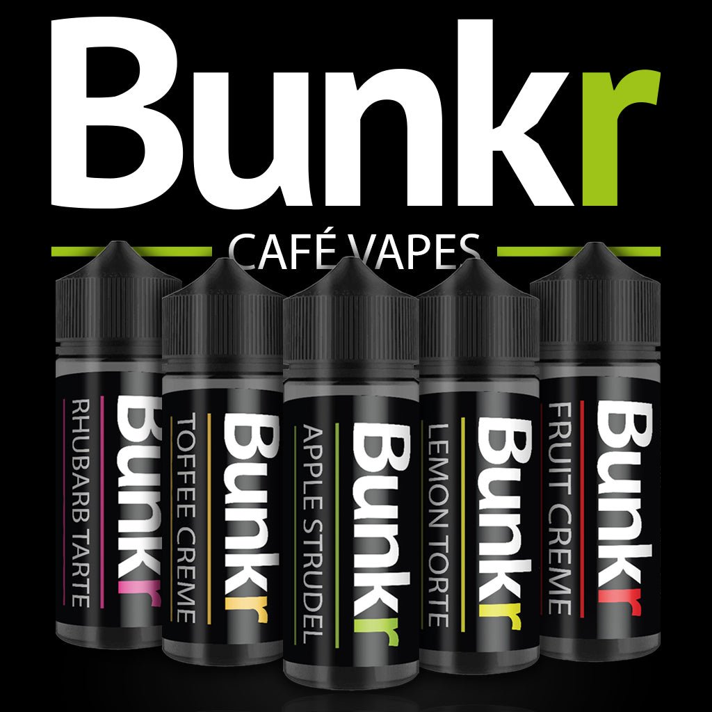 BUNKR - Cafe Vapes Full Range Bundle for DTL - Manabush Eliquid - Tobacco E - liquid and Vape Juice