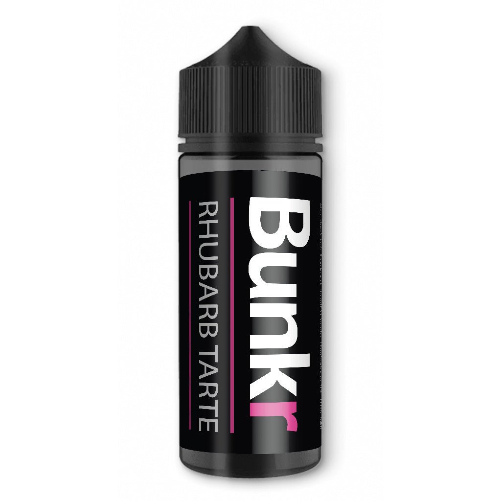 Bunkr - Rhubarb Tarte 100ml Shortfill by Manabush - Manabush Eliquid - Tobacco E-liquid and Vape Juice