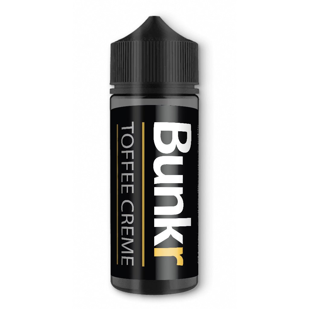 Bunkr - Toffee Creme 100ml Shortfill by Manabush - Manabush Eliquid - Tobacco E-liquid and Vape Juice