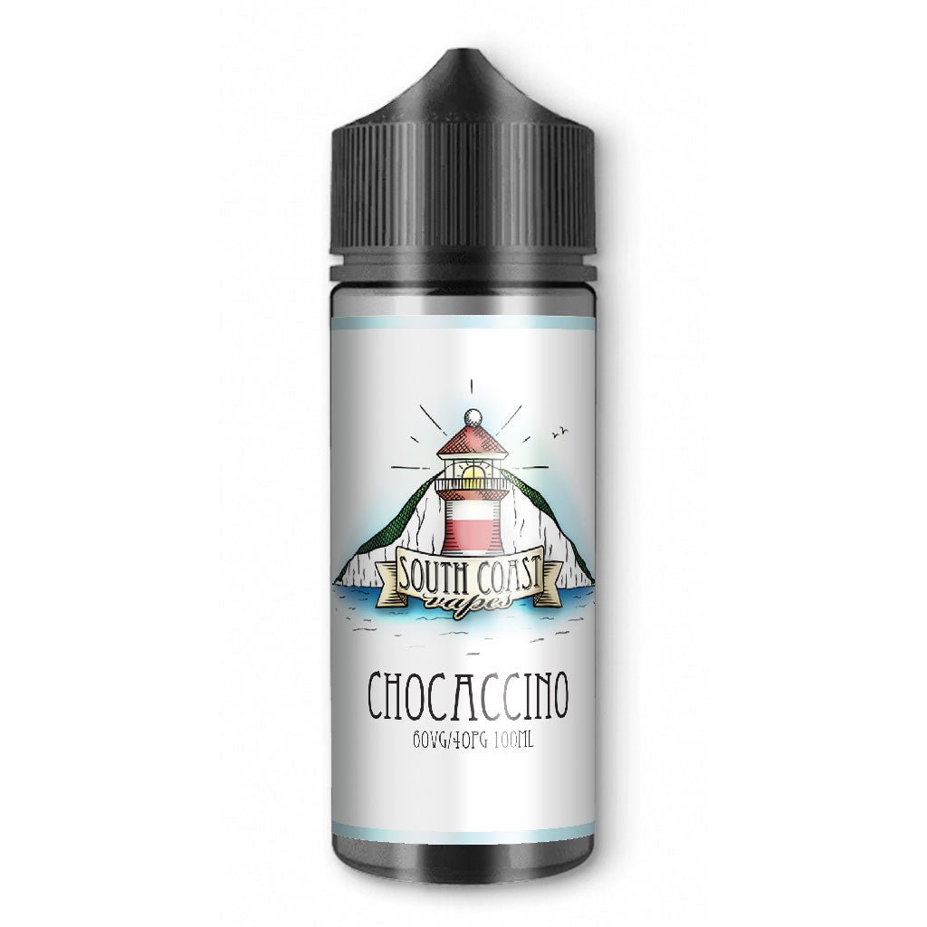 Chocachino - By South Coast Vapes 100ml Shortfill - Manabush Eliquid - Tobacco E-liquid and Vape Juice