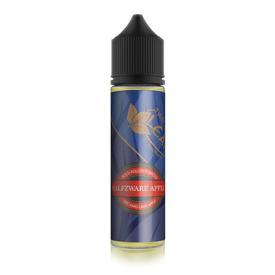 Halfzware Appel: Bold Rolled Tobacco and Crisp Apple Tobacco Vape Juice - Manabush - Manabush Eliquid - Tobacco E - liquid and Vape Juice