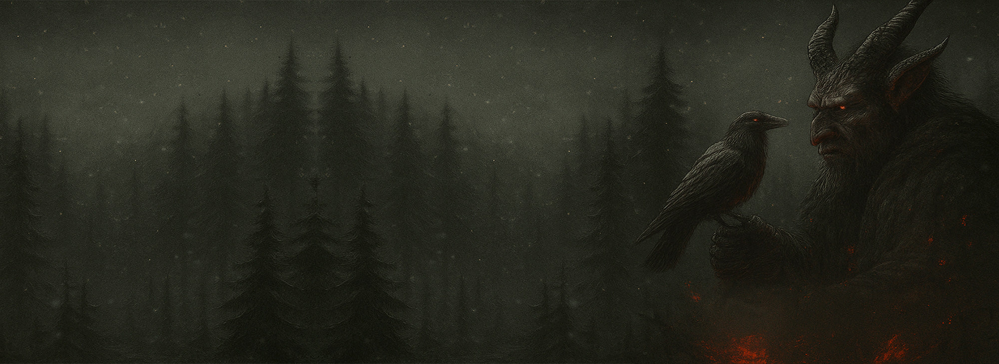 The Raven - Krampus Edition - In 100ml Shortfill and Outlaw DIY