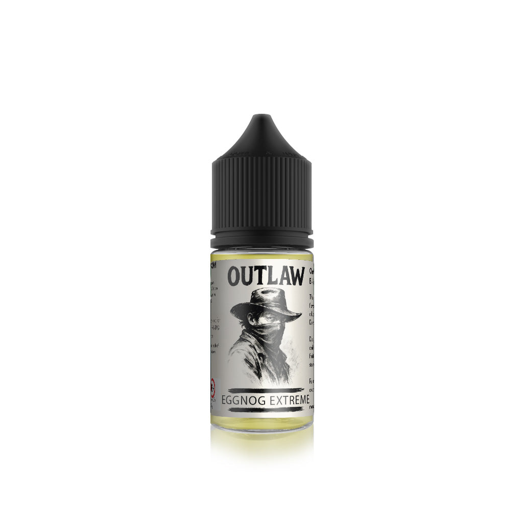 Outlaw DIY Eggnog Extreme – rich creamy eggnog long-fill concentrate with added Christmas spices.