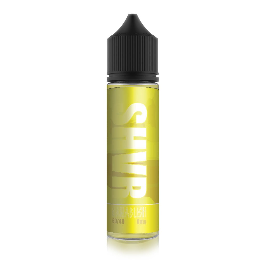 SHVR YELLOW E - liquid - Candied Citrus and Ice Cool Mint - Manabush Eliquid - Tobacco E - liquid and Vape Juice