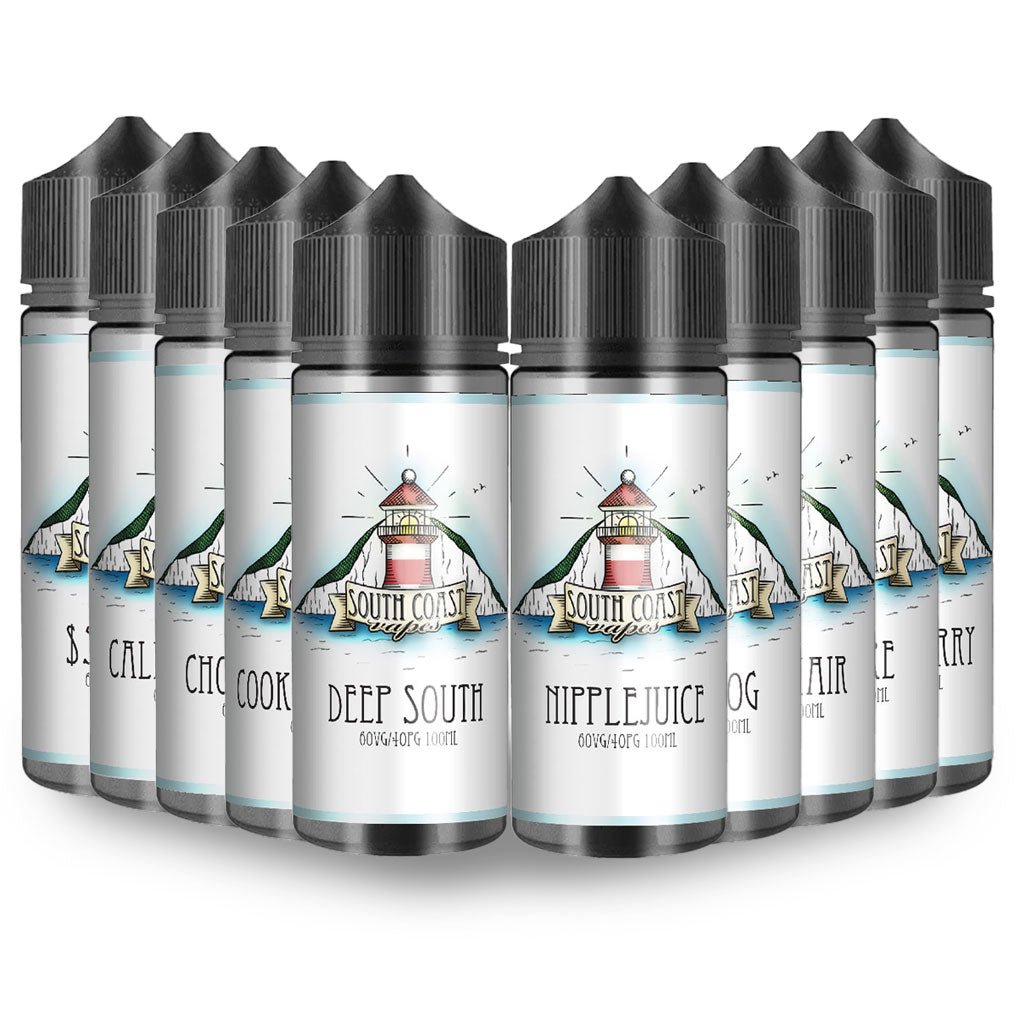 South Coast Vapes - Full Range Bundle for DTL Vapers - Manabush Eliquid - Tobacco E-liquid and Vape Juice