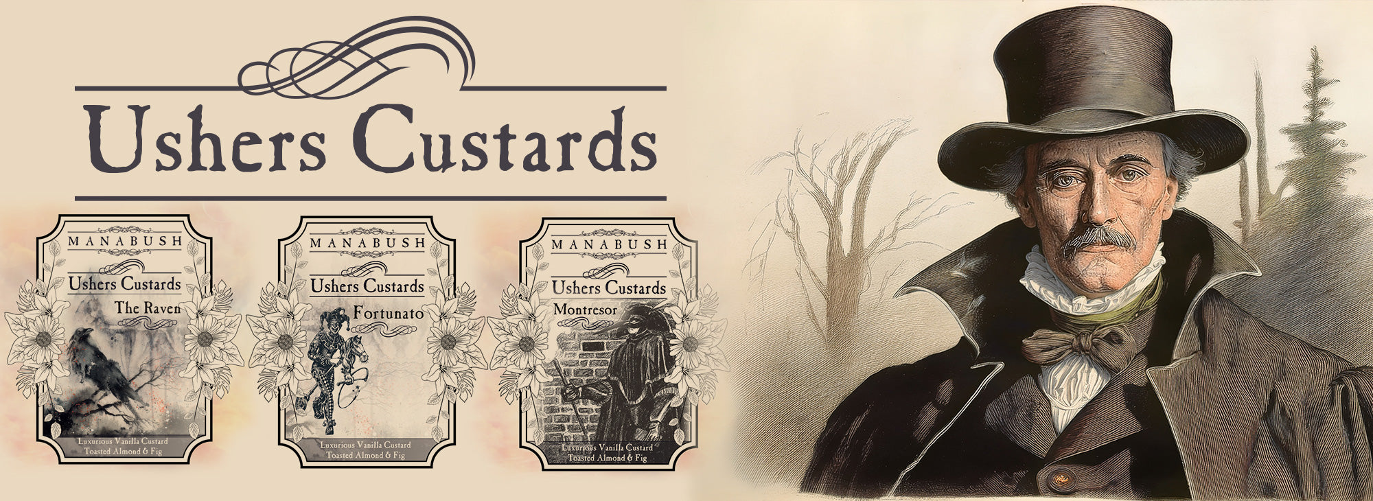 Luxurious All Day Custard Vape Juice