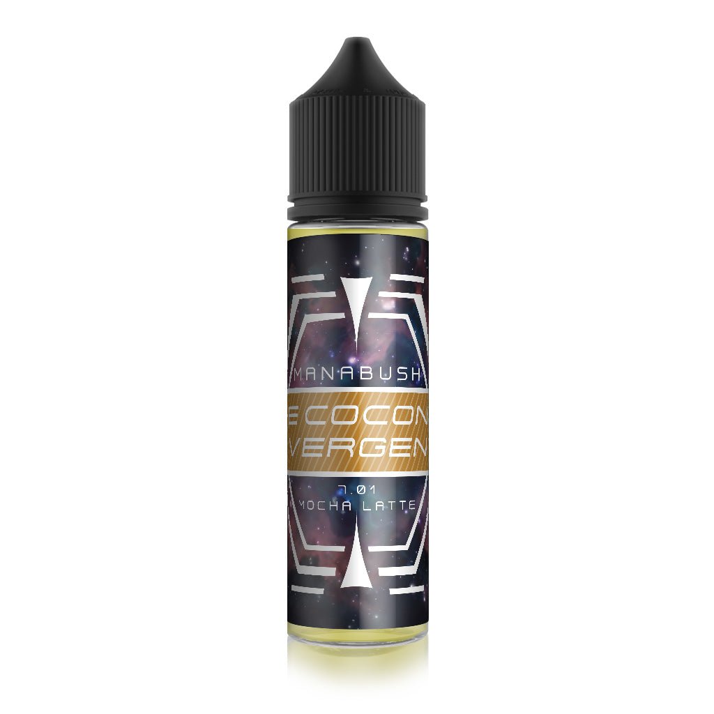 7.01: Mocha Latte 50ml Coffee E-liquid Shortfill - Manabush Eliquid