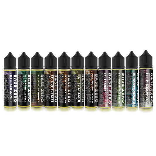Base Zero - The Full Range - Manabush Eliquid