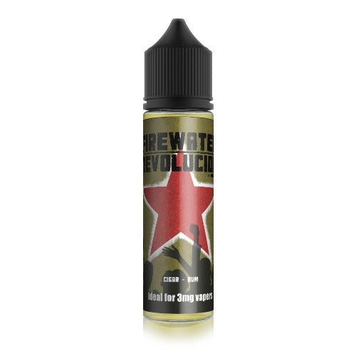 Firewater Revolucion: Premium Tobacco with Cuban Spiced Rum Blend Manabush Eliquid - Tobacco E-liquid and Vape Juice Firewater Revolucion: Premium Tobacco with Cuban Spiced Rum Blend Manabush Eliquid - Tobacco E-liquid and Vape Juice