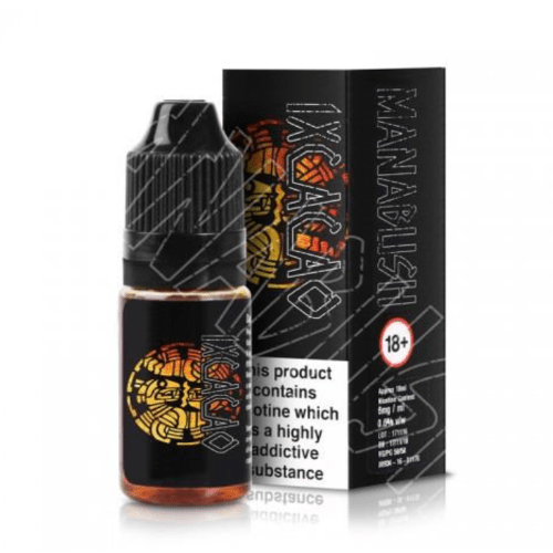 Ixcacao - Sweet tobacco and Dark Chocolate Shortfill By Manabush - Manabush Eliquid - Tobacco E-liquid and Vape Juice