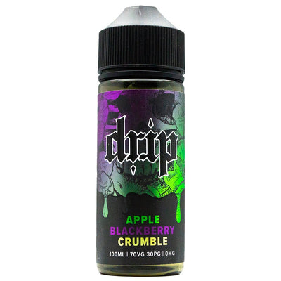 Apple Blackberry Crumble 100ml Shortfill By Drip - Manabush Eliquid - Tobacco E-liquid and Vape Juice