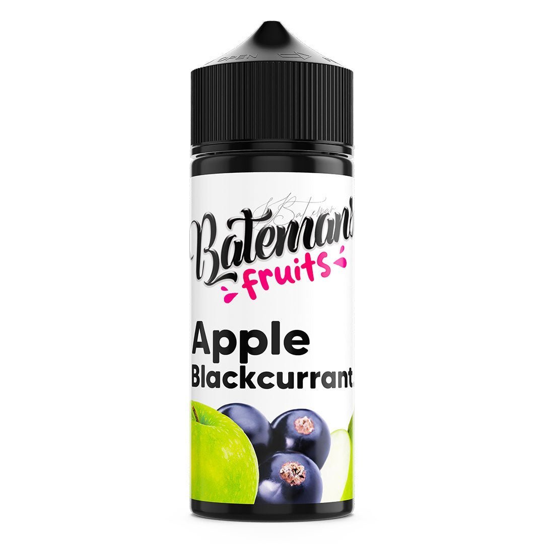 Apple & Blackcurrant 100ml Shortfill By Bateman's - Manabush Eliquid - Tobacco E-liquid and Vape Juice