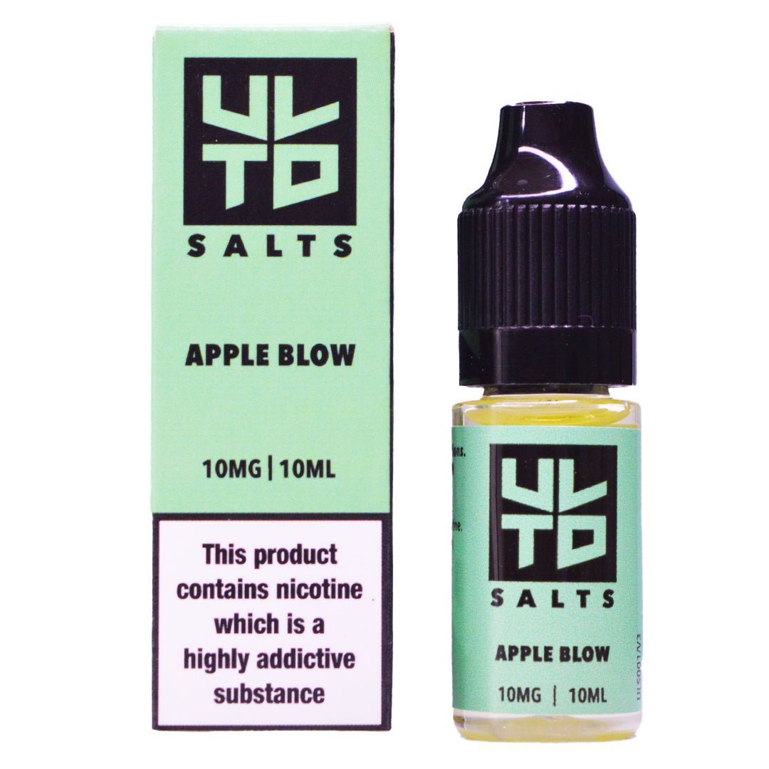 Apple Blow Nic Salt By ULTD Salts 10ml - Manabush Eliquid - Tobacco E-liquid and Vape Juice