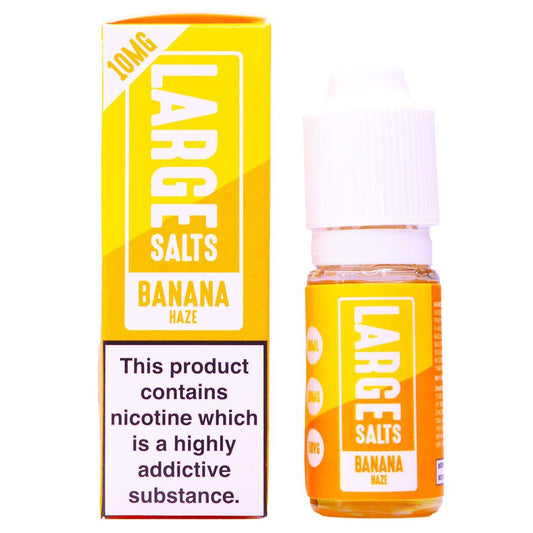 Banana Haze 10ml Nic Salt By Large Salts - Manabush Eliquid
