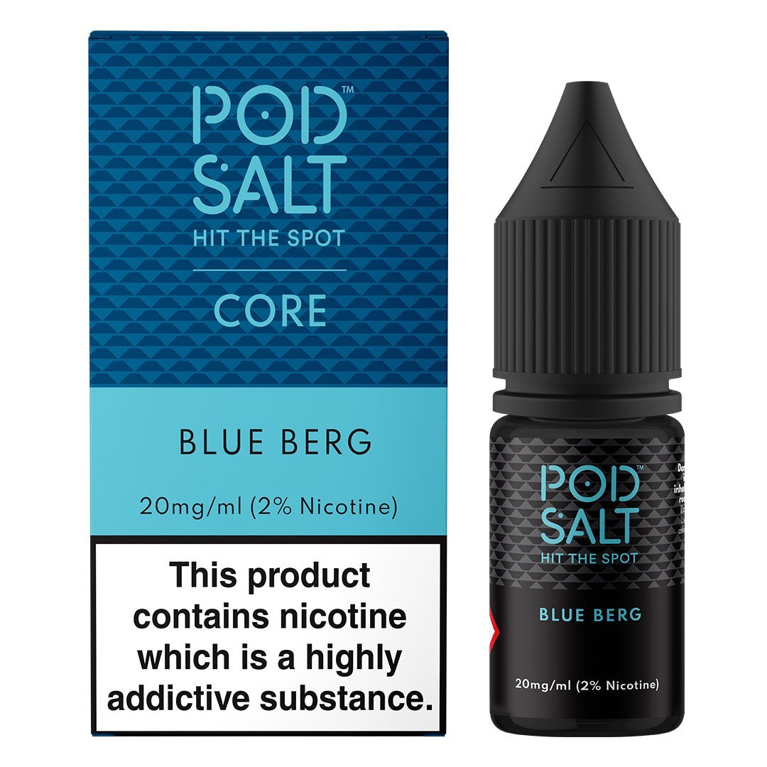 Blue Berg 10ml Nic Salt By Pod Salt - Manabush Eliquid