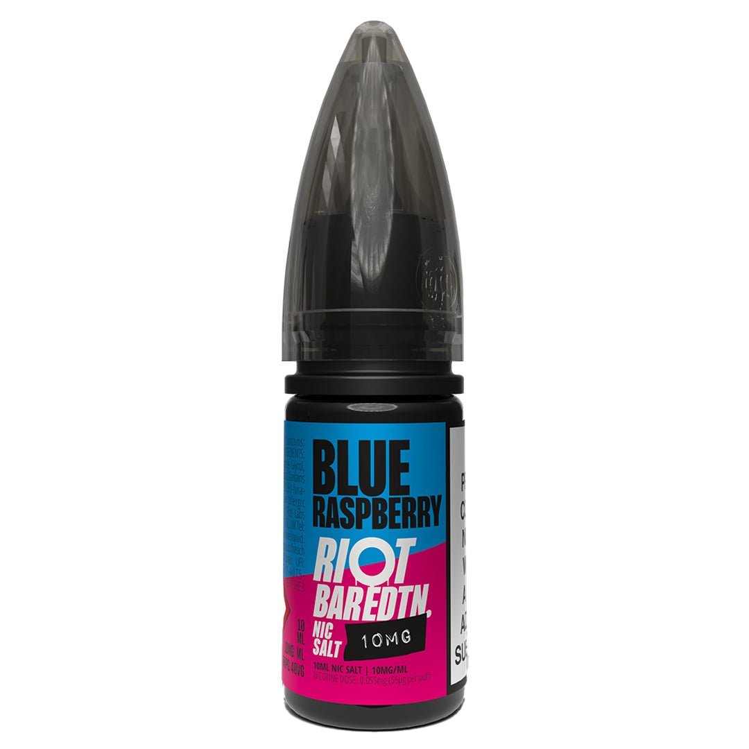 Blue Raspberry BAR EDTN 10ml Nic Salt By Riot Squad - Manabush Eliquid