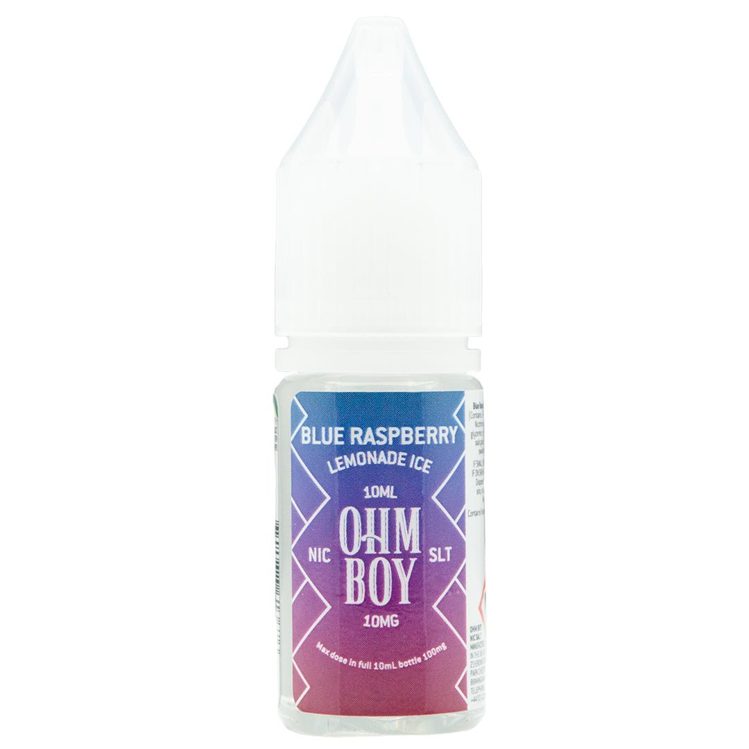 Blue Raspberry Lemonade Ice 10ml Nic Salt By Ohm Boy SLT - Manabush Eliquid