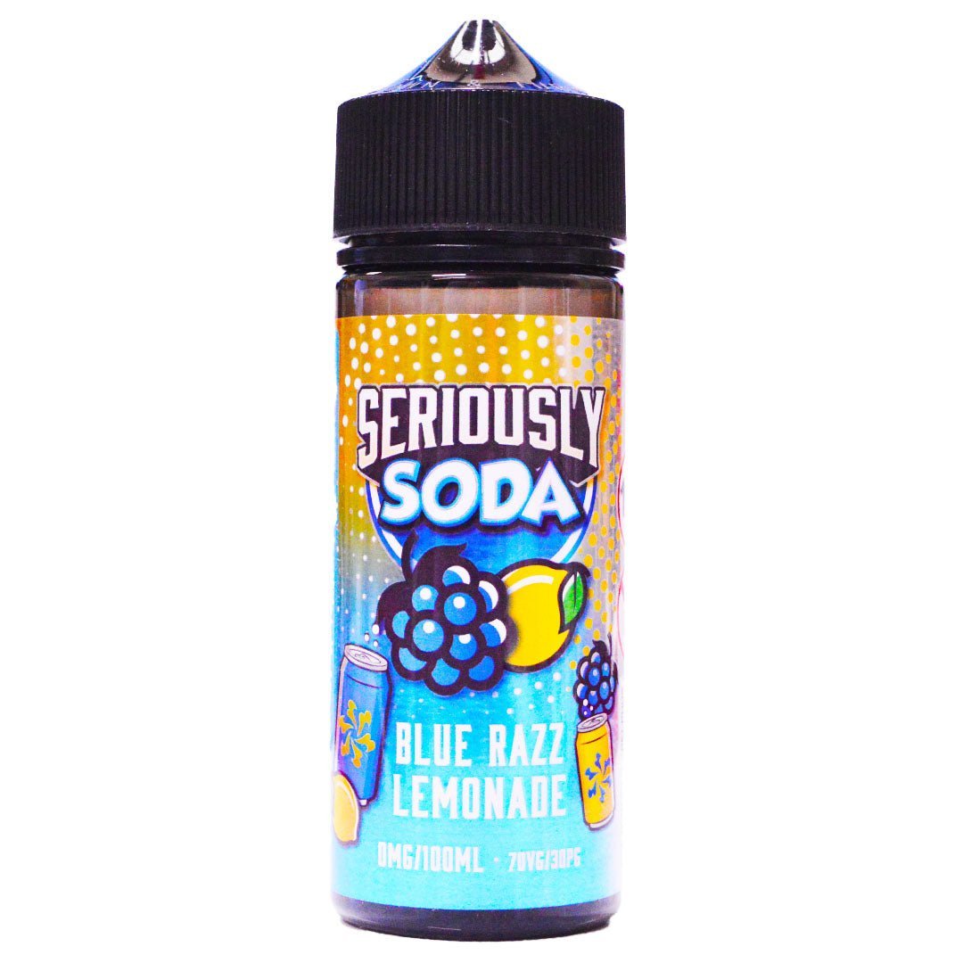 Blue Razz Lemonade 100ml Shortfill By Seriously Soda - Manabush Eliquid