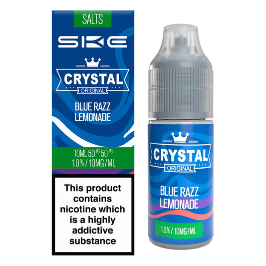 Blue Razz Lemonade 10ml Nic Salt E-liquid By SKE Crystal Bar Salts - Manabush Eliquid