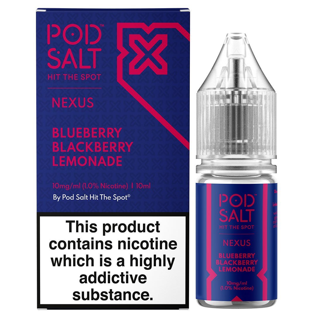 Blueberry Blackberry Lemonade 10ml Nic Salt By Pod Salt Nexus - Manabush Eliquid