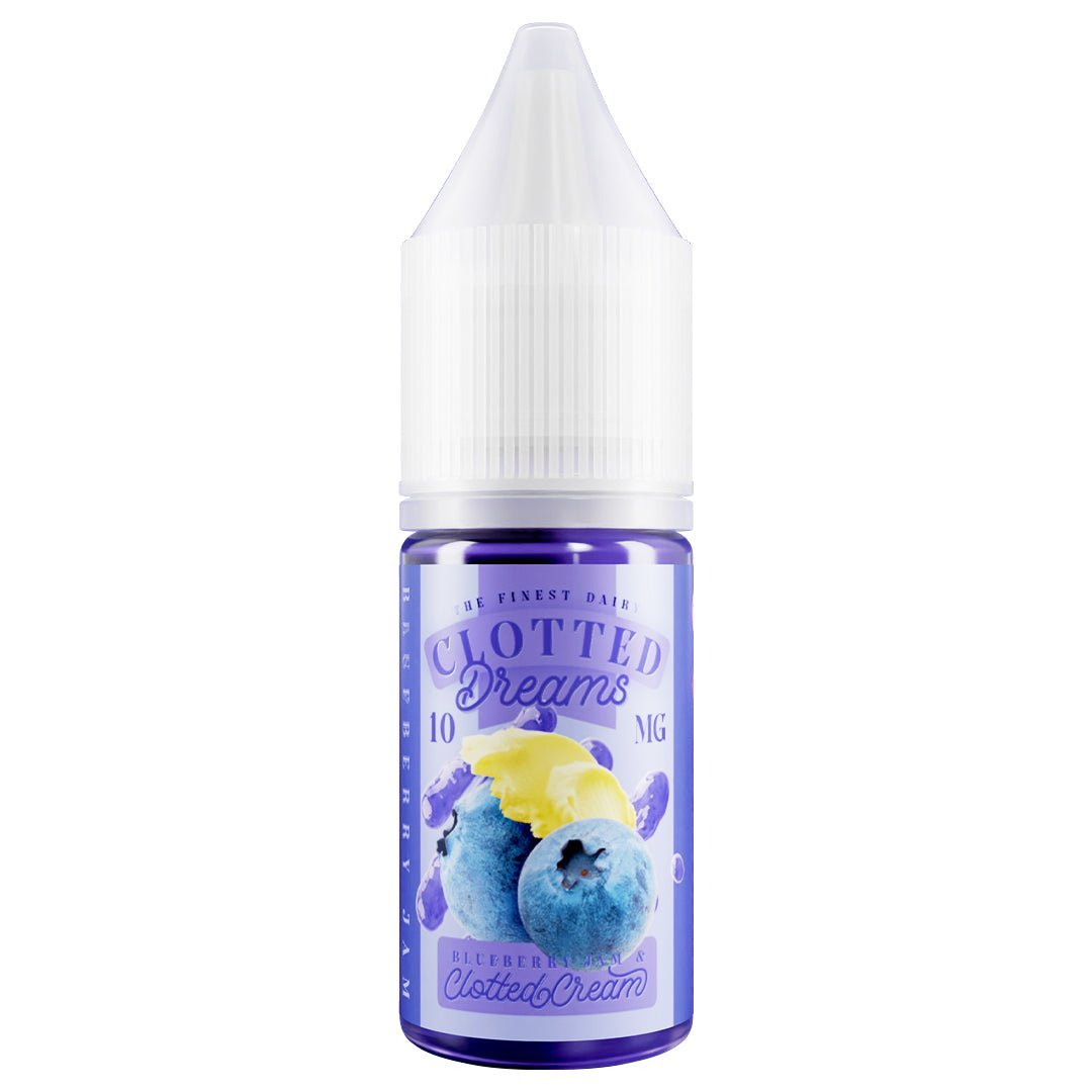 Blueberry Jam & Clotted Cream 10ml Nic Salt E-liquid By Clotted Dreams - Manabush Eliquid