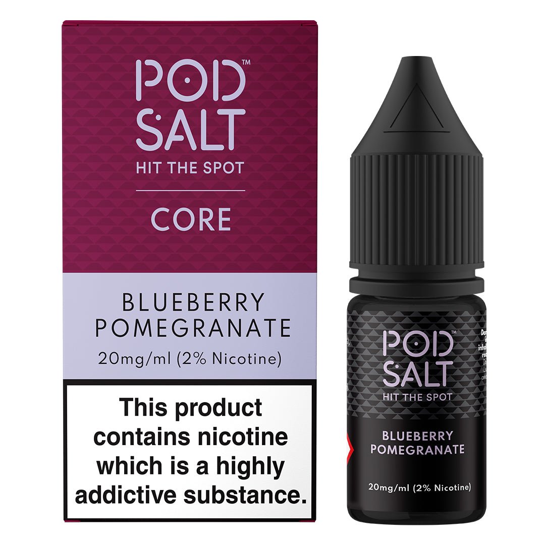 Blueberry Pomegranate 10ml Nic Salt By Pod Salt - Manabush Eliquid